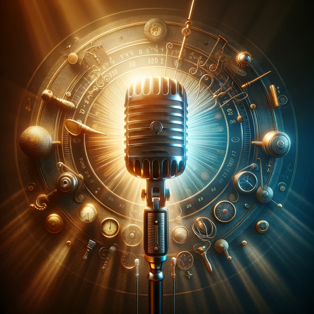 "Un toque moderno con un micrófono vintage como pieza central."