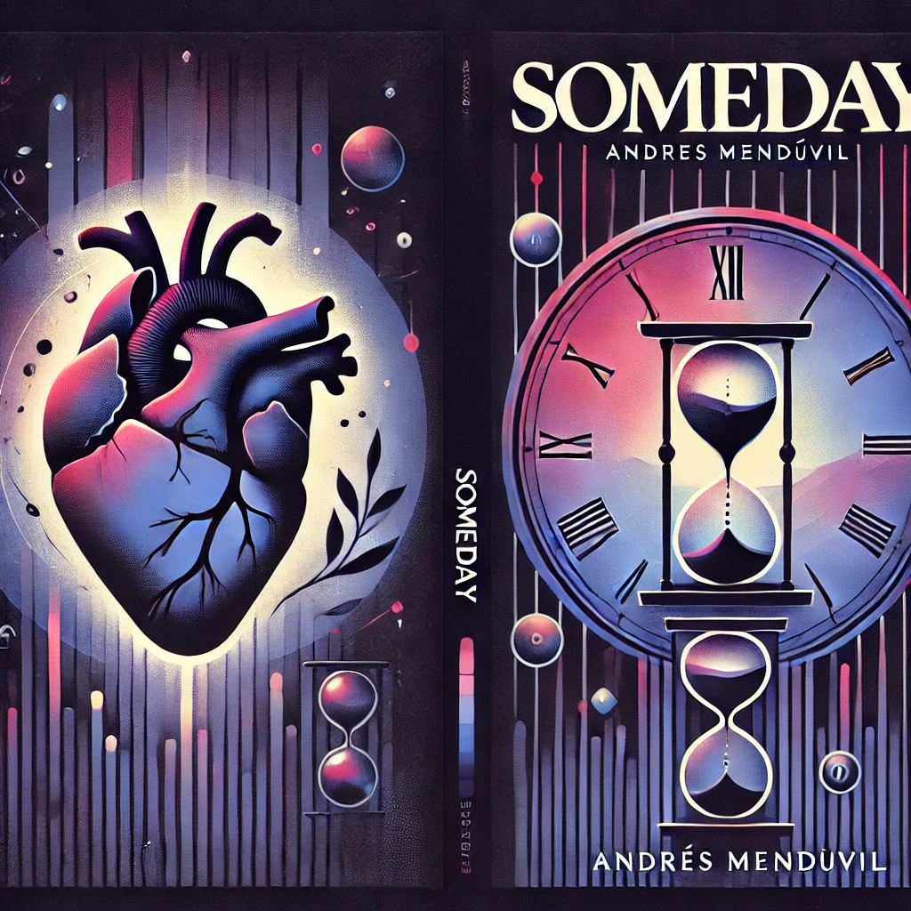 Portada del lanzamiento de la nueva canción "Someday" por Andrés Mendívil.